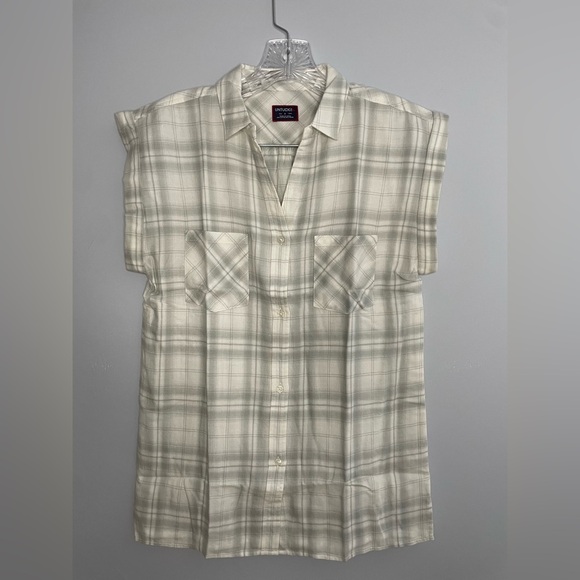 UNTUCKit Womens Villefranche Size 4 Gray Regular Fit Long Sleeve Button Down NWT - Picture 8 of 16